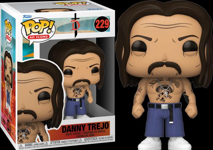 Produktbild Funko Danny Trejo POP! Ad Icons Vinyl Figur 9 cm