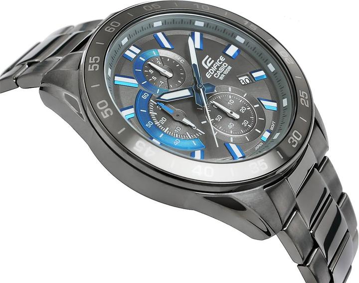 Actual product image Casio Wrist watch EDIFICE Chronograph, black (Chronograph, 47 mm)