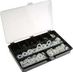 Image du produit Rs Pro Kit de rondelles en Nylon, 1 600 pièces (M2.5, M2, M3, M4, M5, M6, M8, M10, M12)