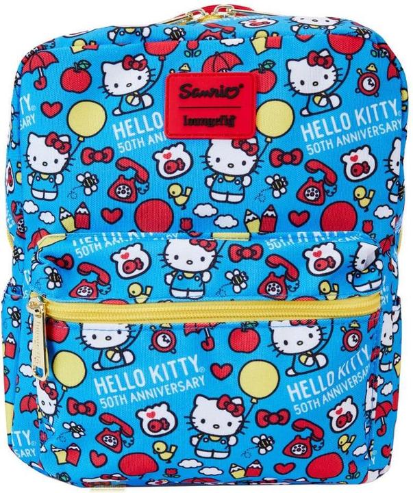 Image du produit Loungefly Hello Kitty by Mini-sac à dos 50th Anniversary AOP