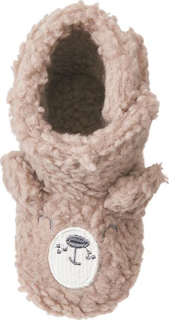 Image du produit La Redoute Collections Chaussons en peluche avec fermeture velcro (19)