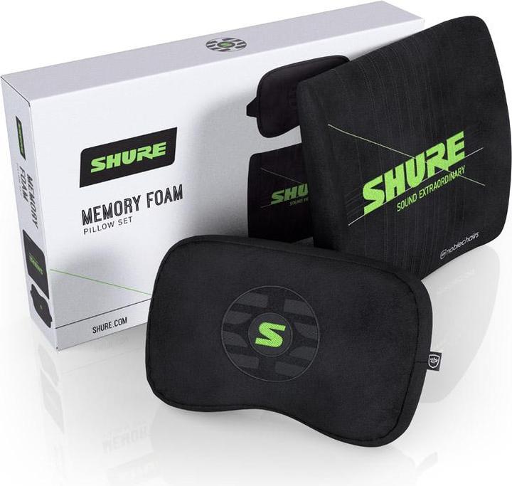 noblechairs Memory Foam Kissen-Set - Shure Edition