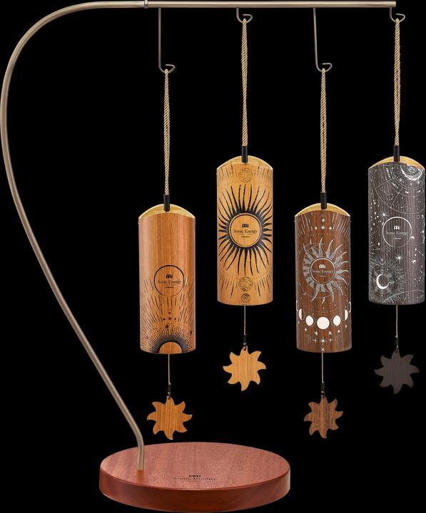 Produktbild Meinl Cosmic Bamboo Chime Set - 4 pcs. - Stand