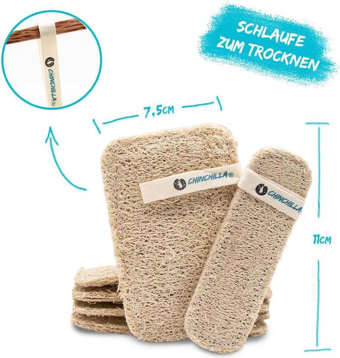 Produktbild Chinchilla Vegan Schwämme (6 Stk.)