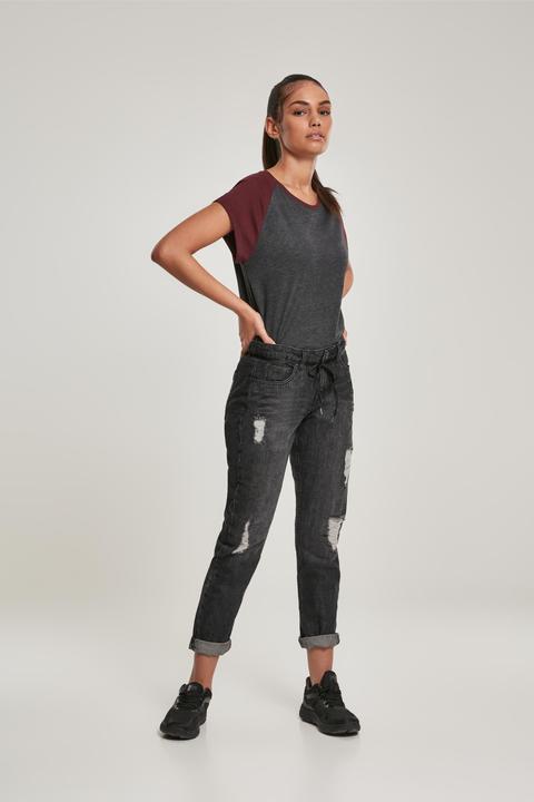 Produktbild Urban Classics Ladies Contrast Raglan Tee (4XL)