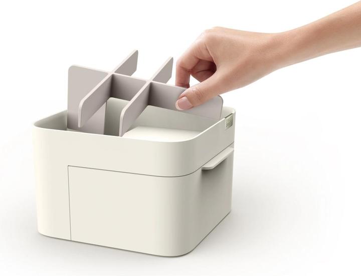 Productafbeelding Joseph Joseph Viva Make-up Cosmetic Organiser met Lade, demonteerbaar voor eenvoudige reiniging - Shell