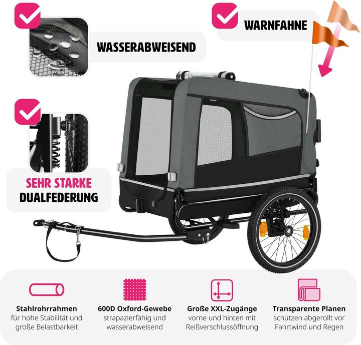 Actual product image tectake WoofRider