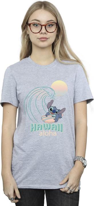 Immagine prodotto Disney Lilo And Stitch Hawaii Maglietta Ampia Donna (L)