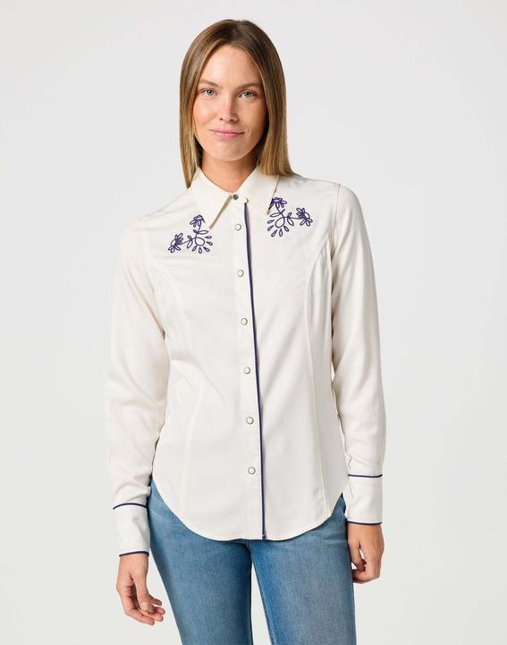 Wrangler Langarmhemd Piped Western Shirt (XS)