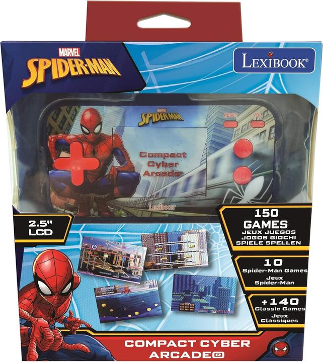 Image du produit Lexibook console portable Compact Cyber Arcade Spider-Man (JL2367SP)