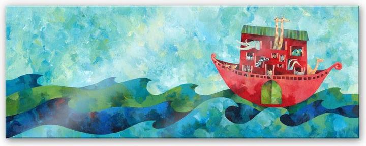 Image du produit Trenddeko Blanz - L'arche de Noé (80 x 30 cm)