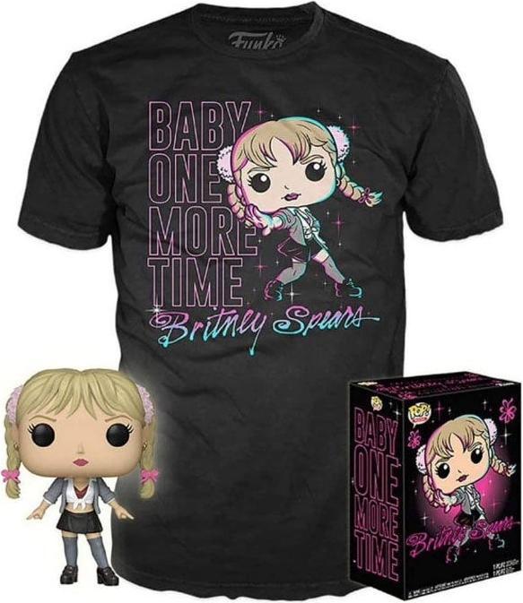 Actual product image Funko Set figure POP & Tee Britney Spears One More Time Exclusive