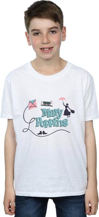 Actual product image Disney Boys Mary Poppins Logo T-Shirt (140, 146)