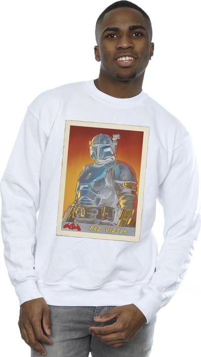 Produktbild Star Wars The Mandalorian Paz Vizla Card Sweatshirt (XL)
