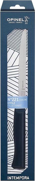 Actual product image Opinel Intempora II fillet knife, steel 12C27M, stainless, full tang blade, glass fibre reinforced (18 cm)