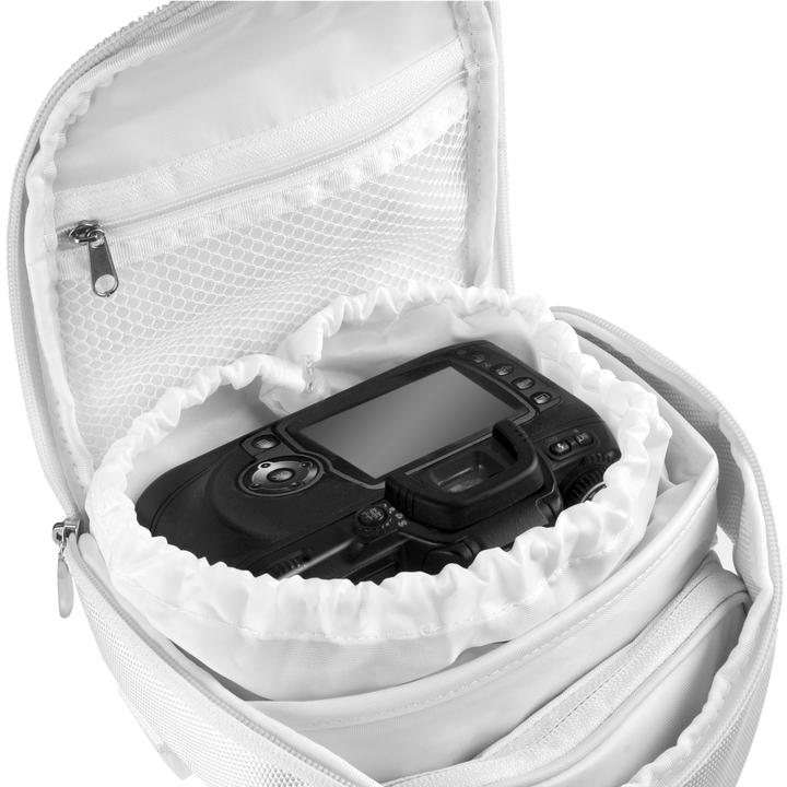 Produktbild mantona Premium Colttasche weiss (Kamera Schultertasche)