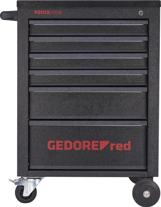 Gedore red R21560005 Tool set in workshop trolley MECHANIC black 129 pieces (129 x)