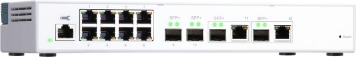 Actual product image QNAP QSW-M408-2C (12 Ports)