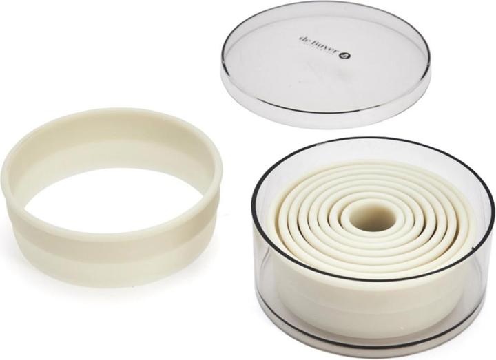 Image du produit de Buyer Ausstechersatz Rund glatt 9-teilig Ø2-10cm H: 5cm