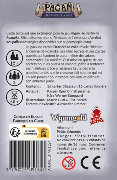 Produktbild Super Meeple Pagan - extension Derrière le voile (f) (Französisch)