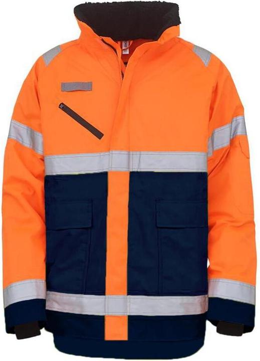 Navy, Hi Vis Orange