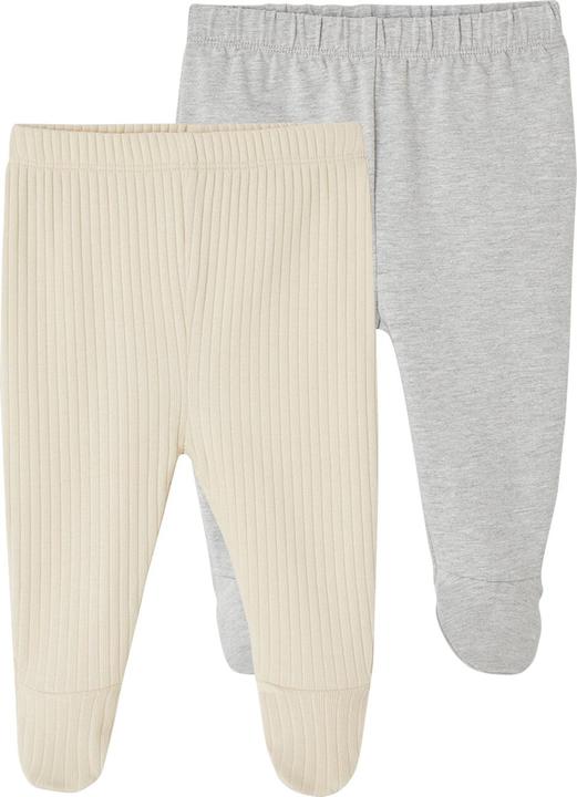 Immagine prodotto Vertbaudet Confezione da 2 pantaloni da bambino a coste con piede (68)