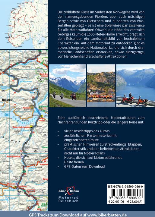 Actual product image Motorbike Travel Guide Fjord Norway