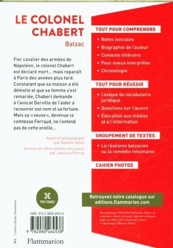 Image du produit G.F. Garden Le colonel Chabert : lycée, texte intégral avec dossier (Français, Balzac Honoré de, 2024)