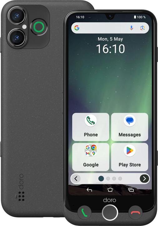 Produktbild Doro Aurora A30 graphit (6.10", 2.07 Mpx, 4G)