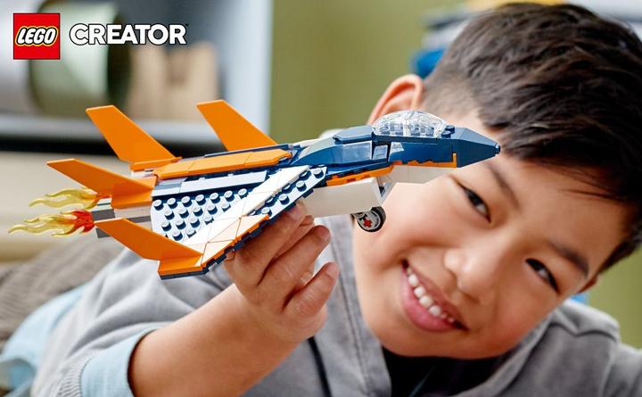 Immagine prodotto LEGO Jet supersonico (31126, LEGO Creator 3-in-1)