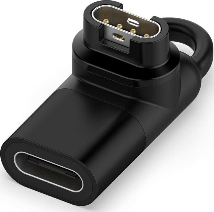 Beline Adapter USB-C for Charging Garmin Watches black