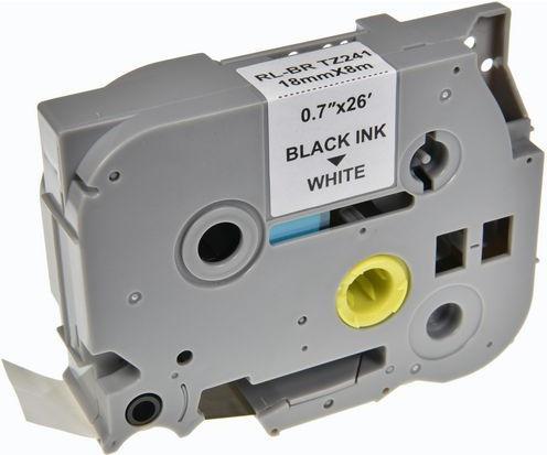Produktbild Markenlos Schriftband 5BRT241-WT ABS Schwarz (1.80 cm, Schwarz)