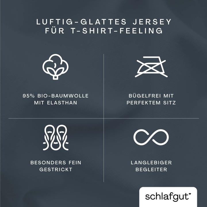 Image du produit schlafgut Knitted Jersey (Housse de couette, 80 x 80 cm)