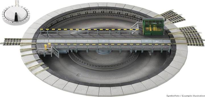 Immagine prodotto Roco Giradischi con azionamento elettrico (Traccia H0)
