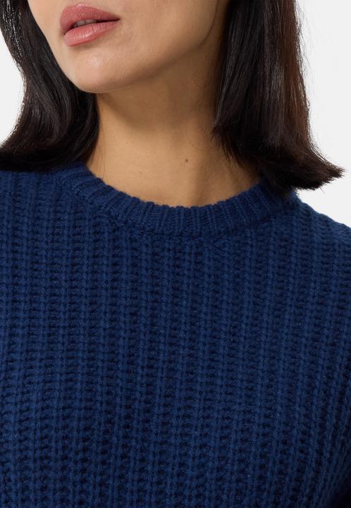 Immagine prodotto Cash-Mere Grobgestrickter Wolle Kaschmir Rundhals Pullover (XS)