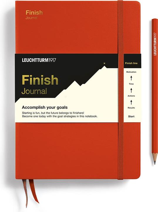 Actual product image NotebookFinishJournalENFoxRed (15 x 21 cm, Hardcover)