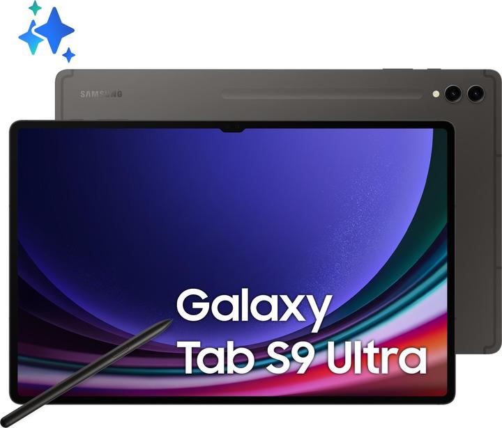 Image du produit Samsung Galaxy Tab S9 Ultra (WLAN uniquement, 14.60", 512 Go, Gris graphite)