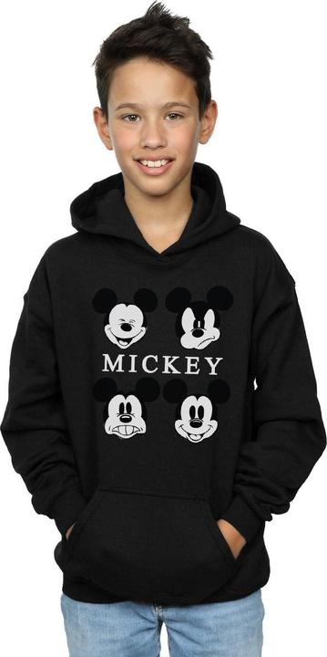 Actual product image Disney Boys Mickey Mouse Four Heads Hoodie (140, 146)