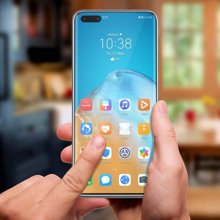 Produktbild Akashi Premium Bildschirmschutz Folie (1 Stück, Huawei P40 Pro)