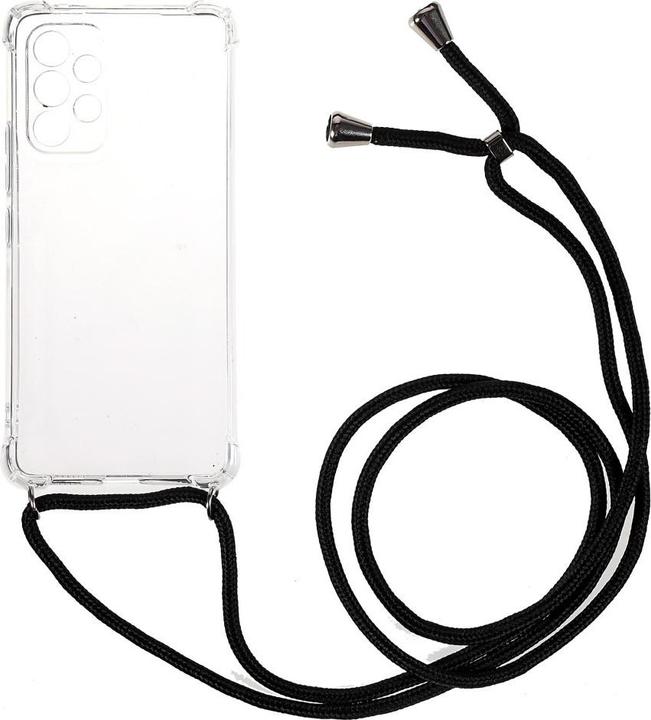 Cover-Discount Galaxy A53 5G - Hülle mit Umhängeband transparent