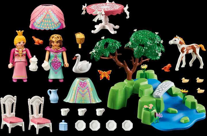 Image du produit Playmobil 70961 Pique-nique de princesse avec poulain (70961, Playmobil Princess)