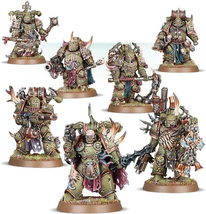 Games Workshop Warhammer 40k - Death Guard Plague Marines (Kunststoff)