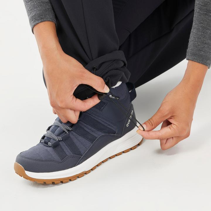 Actual product image Quechua Women's warm water-repellent winter hiking trousers - SH500 Mountain (XL)