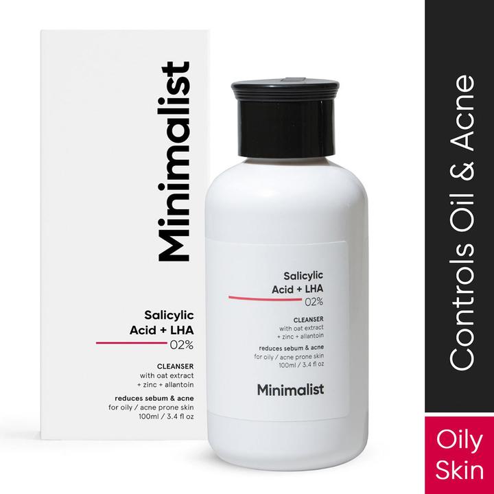 Produktbild Minimalist Salicylic Acid + LHA 02% Cleanser (100 ml)