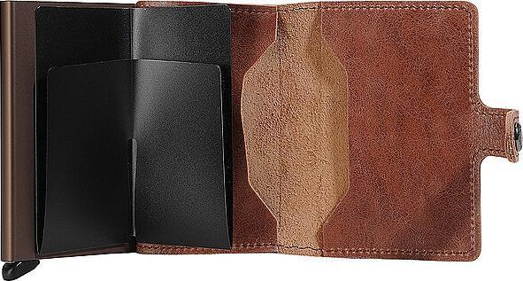 Actual product image Secrid Geldbörse Miniwallet VINTAGE MINI Cognac