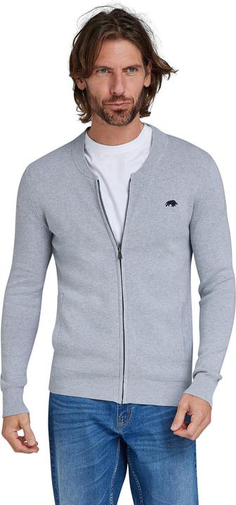 Actual product image Raging Bull Mens Knitted Baseball Collar Cardigan (4XL)