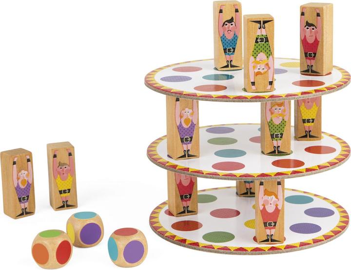Immagine prodotto Janod Gioco di abilità Acrobat (Tedesco, Francese)