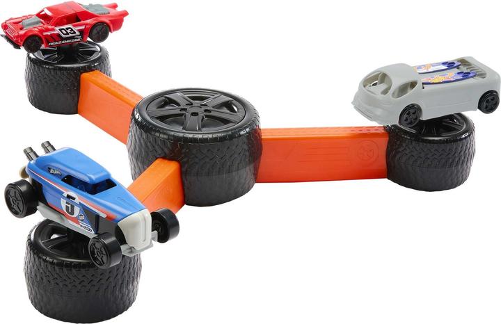 Immagine prodotto Mattel Games Hot Wheels Build ‘N Slam™ Game (Multilingue)