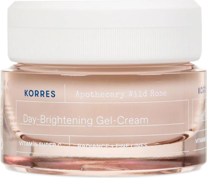 Produktbild Korres Apothecary Wild Rose Gel-Creme für strahlenden Teint - normale Haut und Mischhaut (40 ml, Gesichtsgel, Tagescreme)