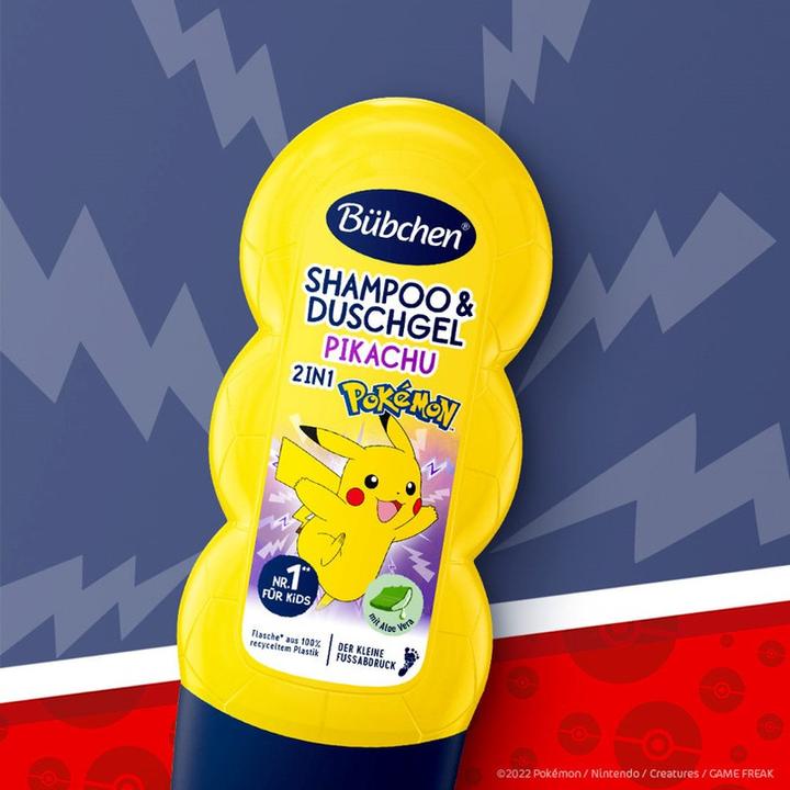 Immagine prodotto Bübchen BUEBCHEN Bambini 2in1 Pokemon Pikachu 230ml (230 ml)